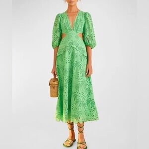 Farm Rio Richelieu Midi Dress